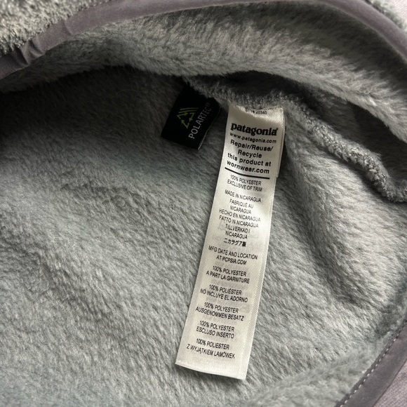 Patagonia Women's S Re-Tool 1/2 Zip
Pullover Gray & Yellow - Picture 4 of 4